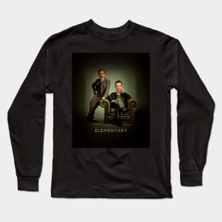 19th Century Sherlock and Watson Long Sleeve T-Shirt